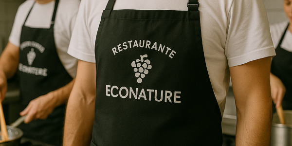 Ropa Laboral Personalizada la Roca del Vallès · Delantales (cintura, peto, largos, cortos) y Delantales Industriales