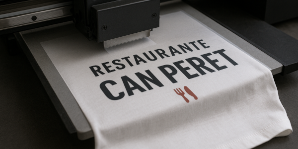 Estampación Textil, Bordados e Impresión DTF Montmeló · Camisetas de algodón