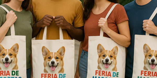 Estampación Textil, Bordados e Impresión DTF Montmeló · Bolsas de algodón / tote bags